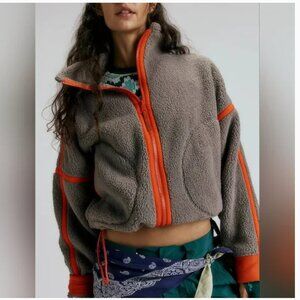 Free People NWOT Movement Fleece Front Zipper Closure Jacket size S